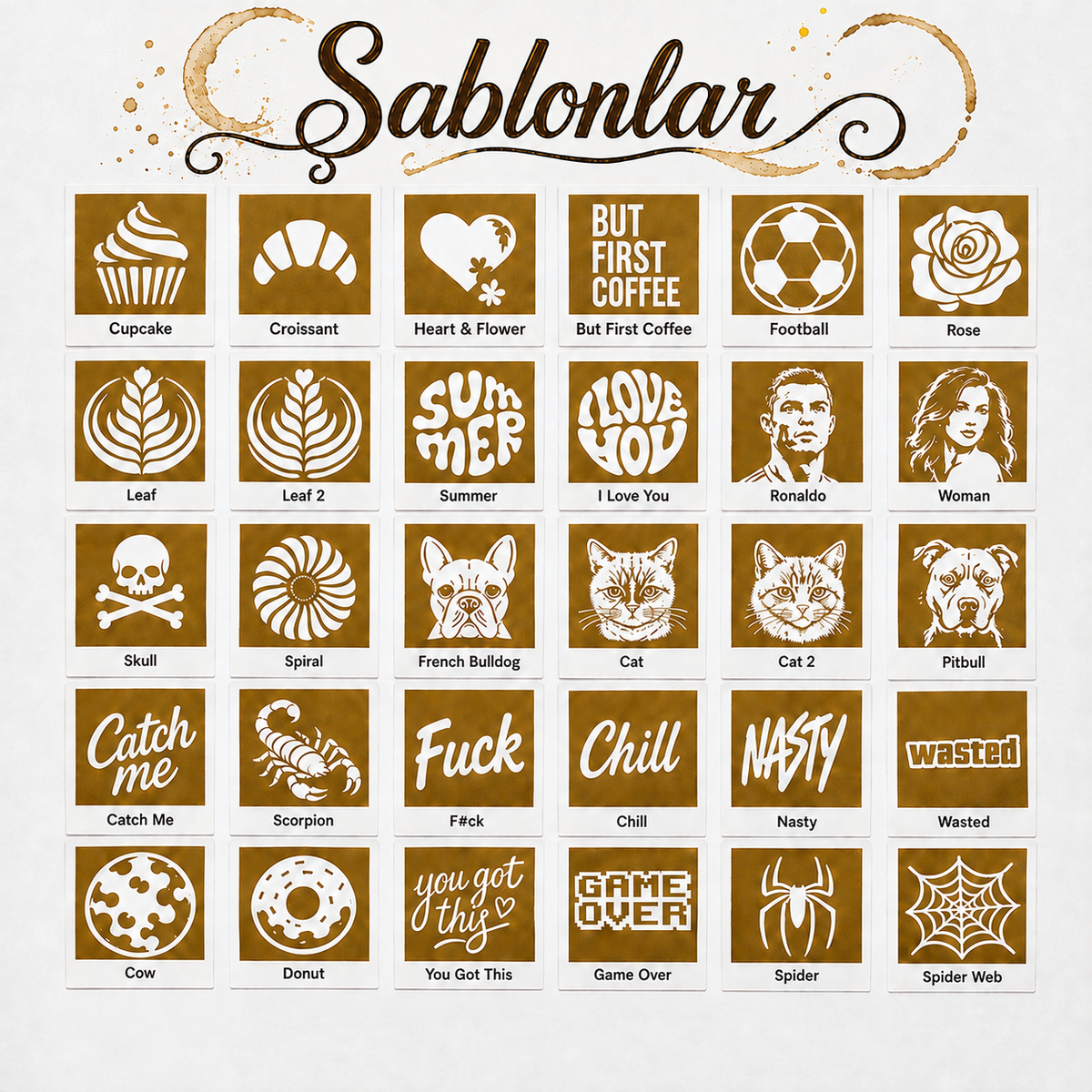 Brewca Art Şablonları