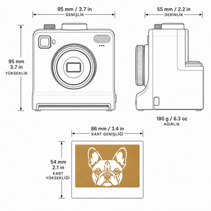 Brewca Latte Art Printer Set +4 Şablon